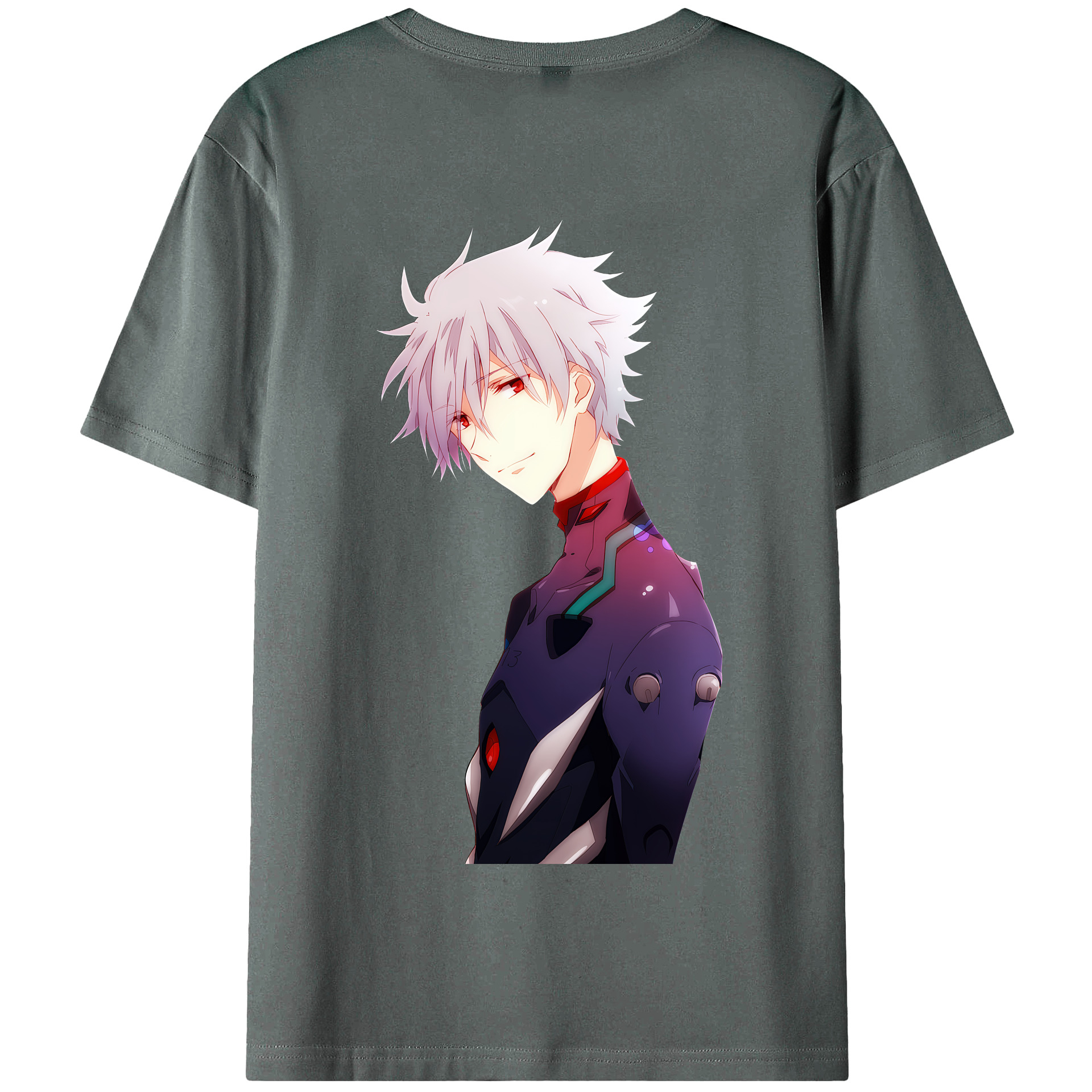 （画像用） EVA 新世紀エヴァンゲリオン 綿100％半袖Tシャツ（背面プリント）